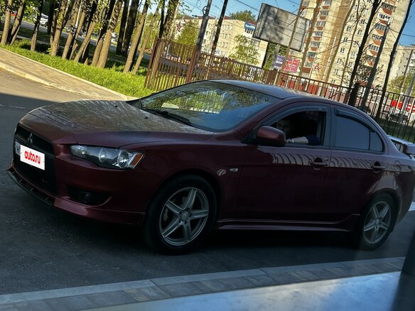 2008 Mitsubishi Lancer X, красный, 800000 рублей - вид 2