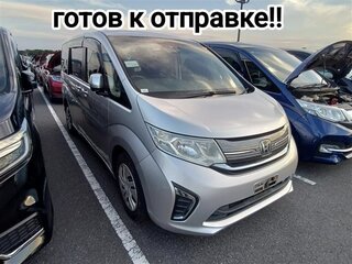 2017 Honda Stepwgn V, серебристый, 1320000 рублей, вид 1
