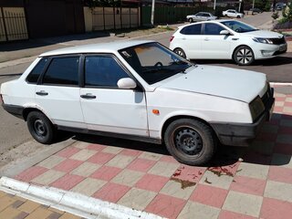 1998 Lada (ВАЗ) 21099, белый, 55000 рублей, вид 1