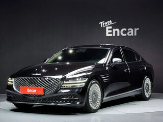 2021 Genesis G80 II, чёрный, 2870000 рублей, вид 1