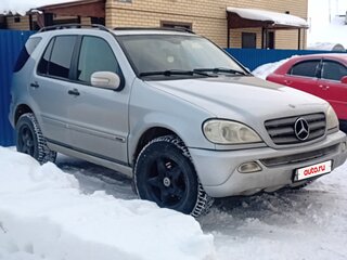 2003 Mercedes-Benz M-Класс 350 I (W163) Рестайлинг, серебристый, 699000 рублей, вид 1