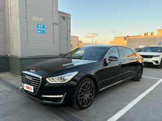 2016 Genesis G90 Limousine I, чёрный, 2500000 рублей, вид 1