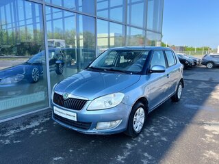 2011 Skoda Fabia II Рестайлинг, голубой, 320000 рублей, вид 1