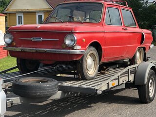 1977 ЗАЗ 968 А, красный, 118000 рублей, вид 4