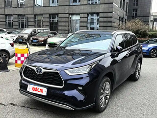 2022 Toyota Highlander IV (U70), синий, 3220000 рублей, вид 1