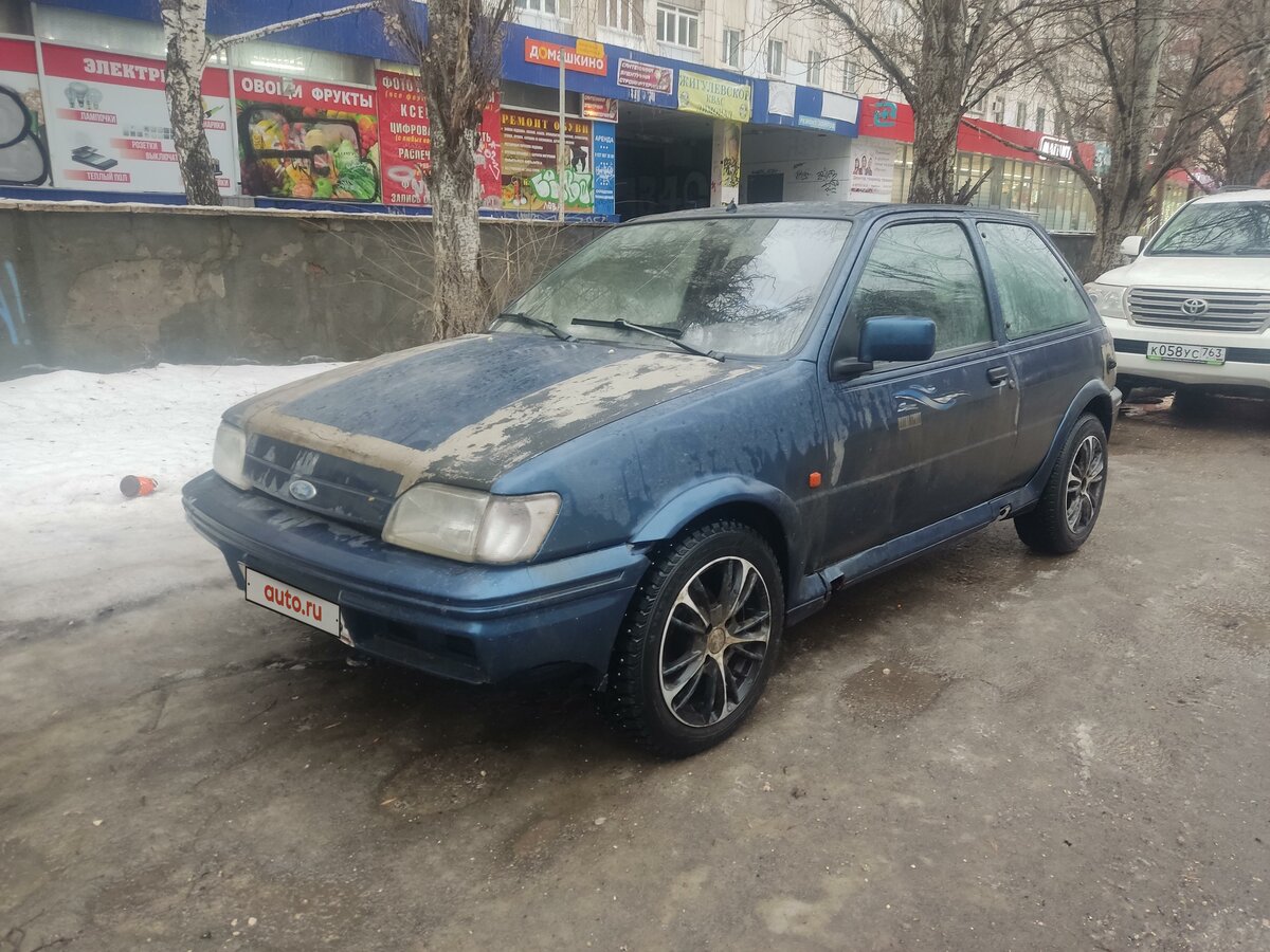 Купить б/у Ford Fiesta Mk3 1.8 MT (130 л.с.) бензин механика в Самаре ...