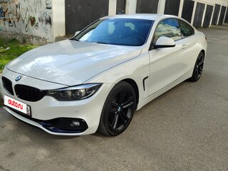 2017 BMW 4 серии 420i F32/F33/F36 Рестайлинг, белый, 2200000 рублей, вид 1
