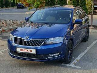 2017 Skoda Rapid I, синий, 1470000 рублей, вид 1