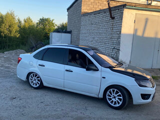 2014 Lada (ВАЗ) Granta I, белый, 275000 рублей, вид 1