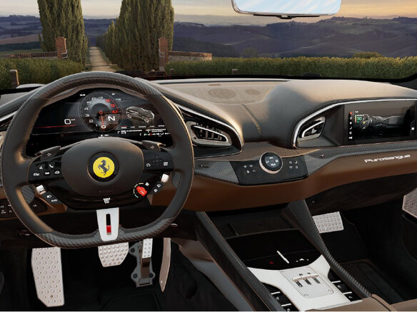 2023 Ferrari Purosangue, серый - вид 2