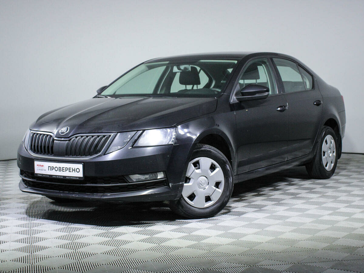 Skoda Octavia 2016 черная