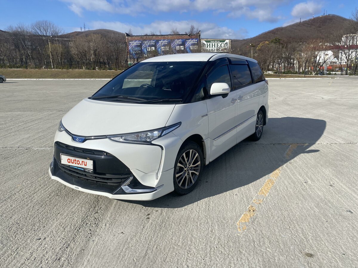 Купить б/у Toyota Estima III Рестайлинг 3 2.4hyb CVT (150 л.с.) 4WD ...