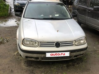 1999 Volkswagen Golf IV, серебристый, 270000 рублей, вид 1