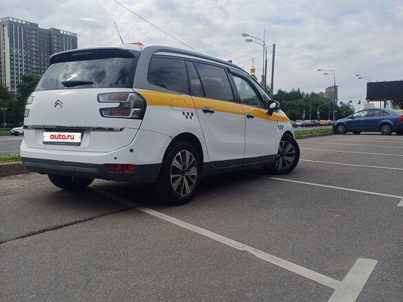 2015 Citroen C4 Picasso Grand II, голубой, 850000 рублей - вид 2