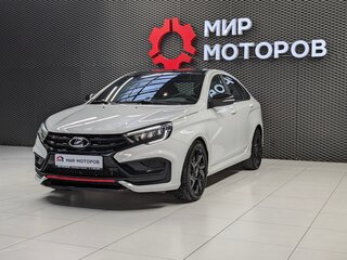 2023 Lada (ВАЗ) Vesta Sportline I Рестайлинг (NG), белый, 1725000 рублей, вид 1