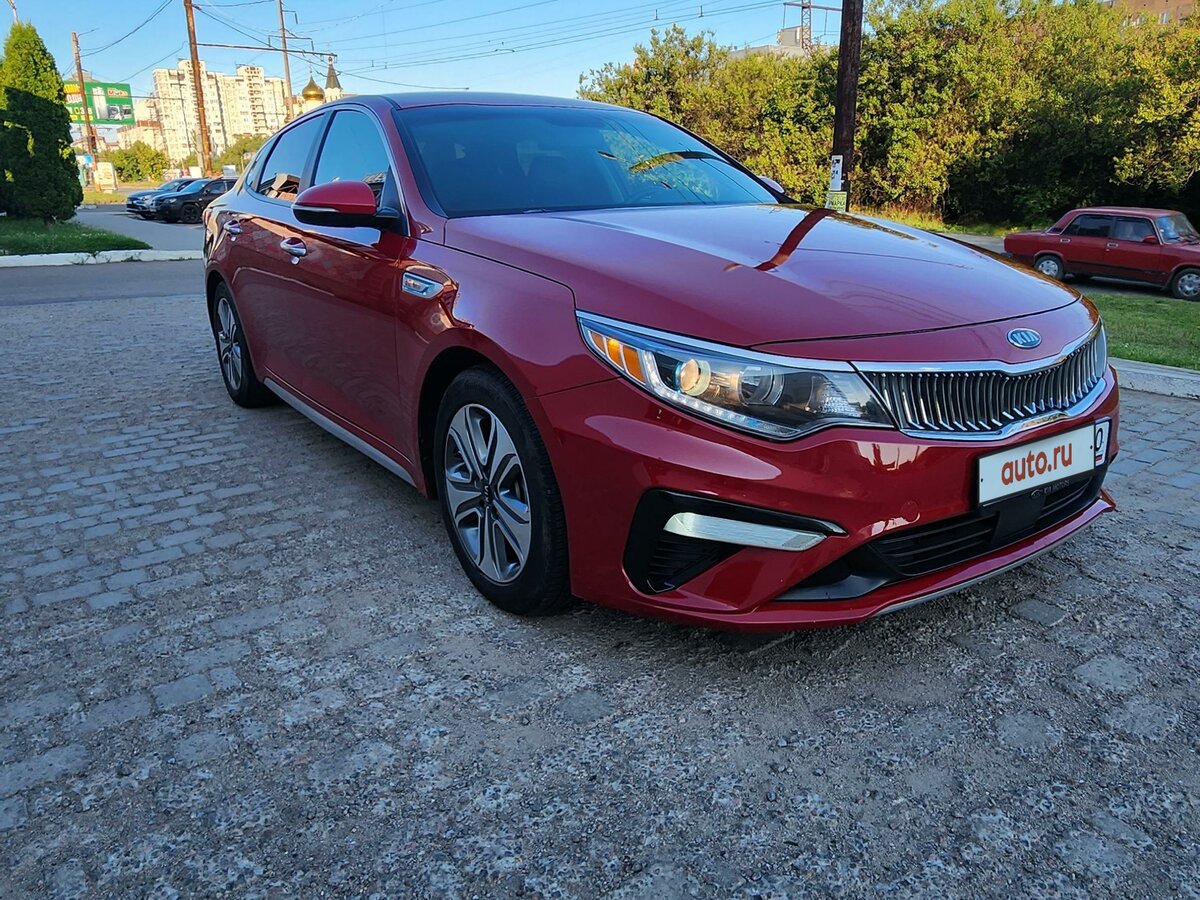 Купить б/у Kia Optima IV 2.0hyb AT (205 л.с.) гибрид автомат в Донецке ...