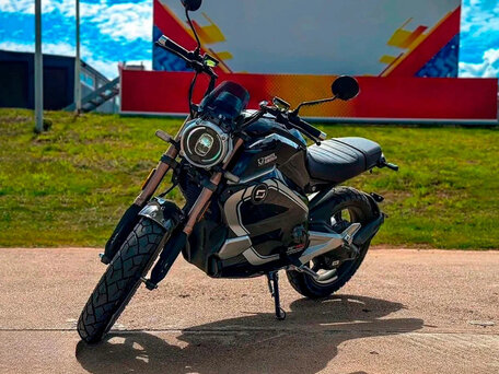 Купить новый Super Soco TC Wanderer в Москве: чёрный 2025 года по