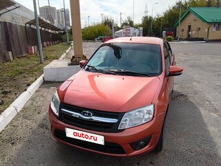 2014 Lada (ВАЗ) Granta I, оранжевый, 350000 рублей, вид 1