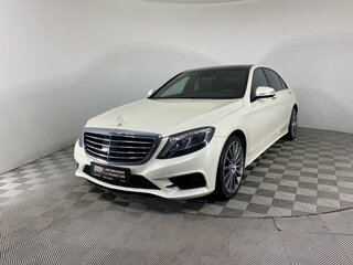 2015 Mercedes-Benz S-Класс 500 VI (W222, C217), белый, 2999000 рублей, вид 1
