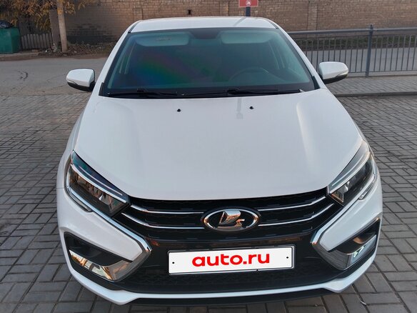 2024 Lada (ВАЗ) Vesta I Рестайлинг (NG), белый