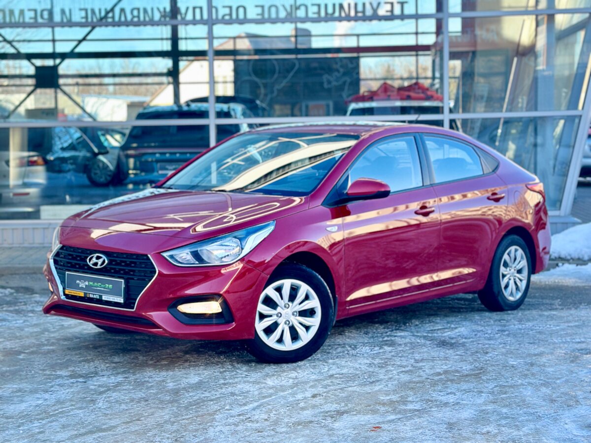 Купить б/у Hyundai Solaris II 1.6 AT (123 л.с.) бензин автомат в ...