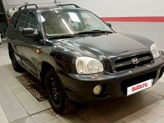 2008 Hyundai Santa Fe Classic Classic, чёрный, 450000 рублей, вид 1
