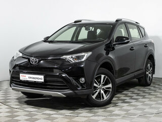 2015 Toyota RAV4 IV (XA40) Рестайлинг, чёрный, 2119898 рублей, вид 1