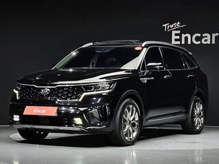 2022 Kia Sorento IV, чёрный, 3189211 рублей, вид 1