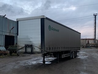 2023 Grunwald Полуприцеп шторный, чёрный, 2651000 рублей, вид 1