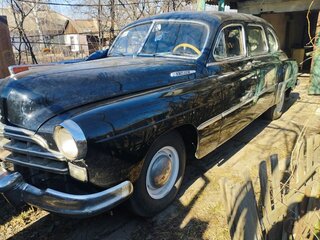 1956 ГАЗ 12 ЗИМ, чёрный, 2000000 рублей, вид 1