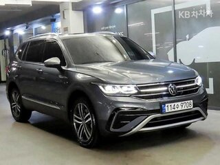2023 Volkswagen Tiguan Allspace II Рестайлинг, серебристый, 2220000 рублей, вид 1