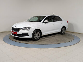 2020 Skoda Rapid I Рестайлинг, белый, 1385000 рублей, вид 3