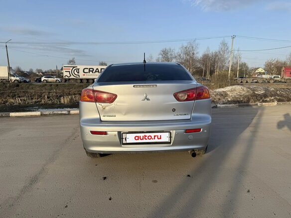 2007 Mitsubishi Lancer X, серебристый, 570000 рублей - вид 4
