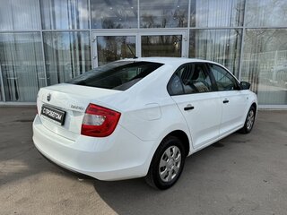 2015 Skoda Rapid I, белый, 857700 рублей, вид 5