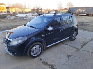 2013 Renault Sandero Stepway I, чёрный, 380000 рублей, вид 1