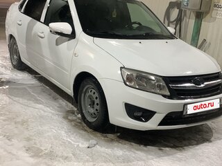 2015 Lada (ВАЗ) Granta I, белый, 550000 рублей, вид 2
