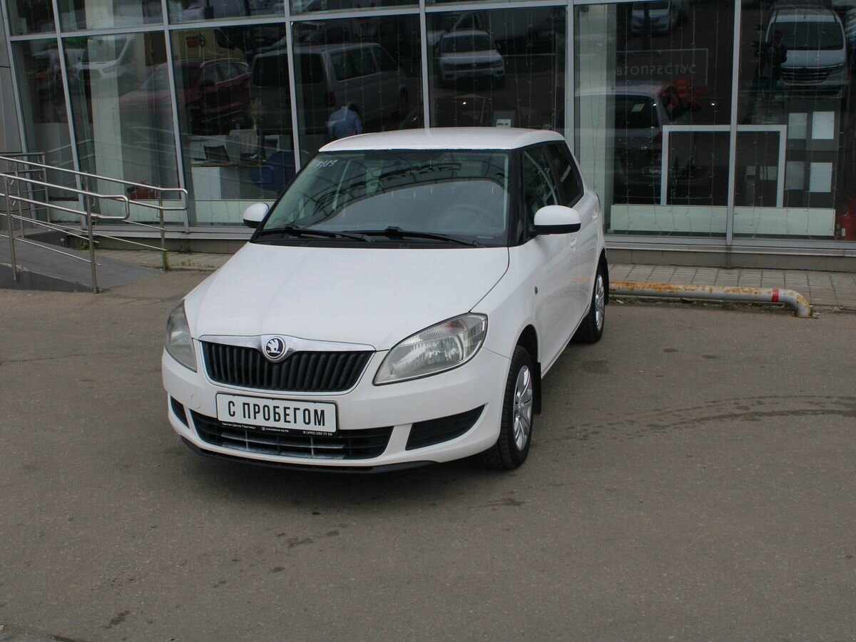 Skoda Fabia II Рестайлинг