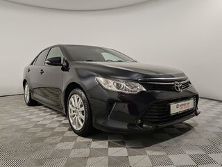 2017 Toyota Camry VII (XV50) Рестайлинг, чёрный, 1850000 рублей, вид 3