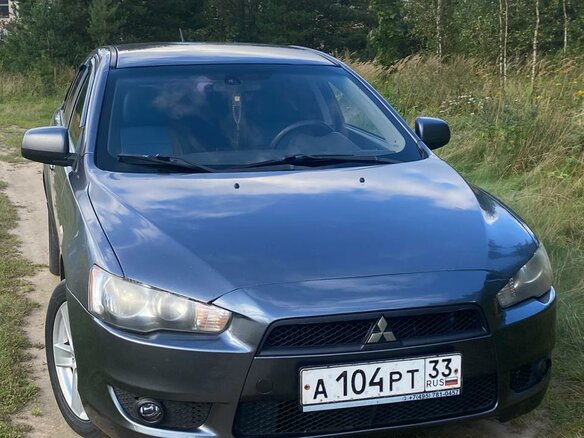 2008 Mitsubishi Lancer X, серый, 630000 рублей - вид 2