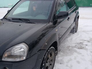 2005 Hyundai Tucson I, чёрный, 600000 рублей, вид 1