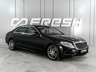 2016 Mercedes-Benz S-Класс 350 CDI BlueTEC VI (W222, C217), чёрный, 5249000 рублей, вид 1