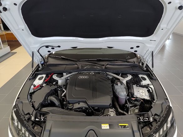 2025 Audi A4 45 TFSI Long V (B9) Рестайлинг, белый, 5500000 рублей - вид 11