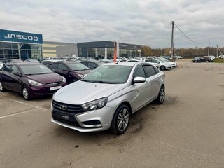 2017 Lada (ВАЗ) Vesta I, белый, 630000 рублей, вид 1