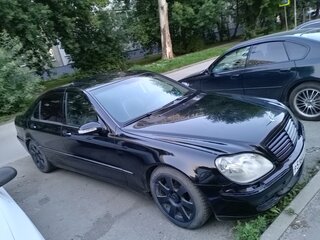 2004 Mercedes-Benz S-Класс 430 Long IV (W220) Рестайлинг, чёрный, 500000 рублей, вид 1