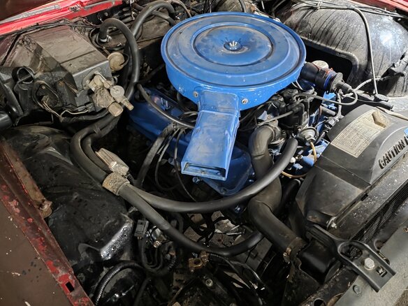 1973 Ford Galaxie IV, красный, 2550000 рублей - вид 11