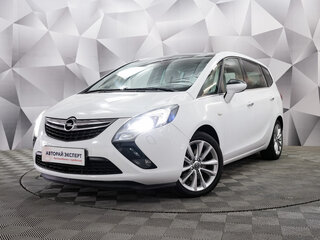 2013 Opel Zafira C, белый, 1073000 рублей, вид 1