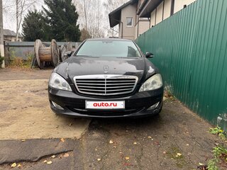 2007 Mercedes-Benz S-Класс 450 Long V (W221), чёрный, 930000 рублей, вид 1