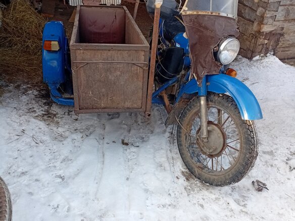 1989 Урал ИМЗ-8.103, синий, 65000 рублей - вид 5