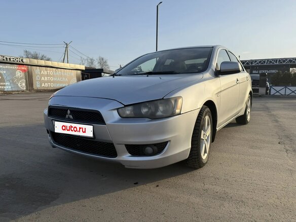 2007 Mitsubishi Lancer X, серебристый, 570000 рублей - вид 1