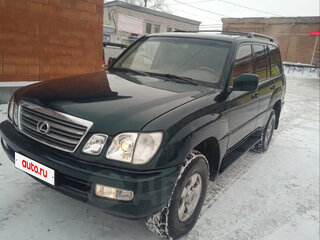 2000 Lexus LX 470 II, зелёный, 1400000 рублей, вид 1